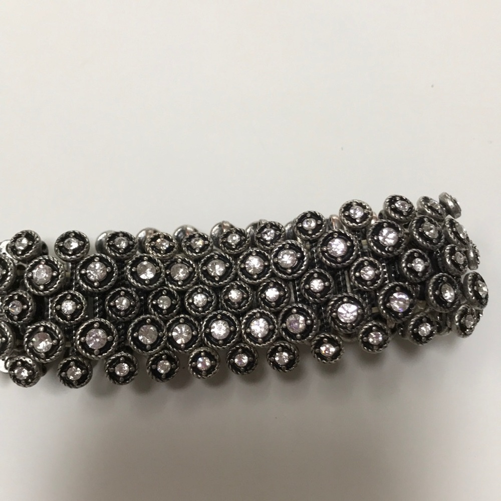 Rhinestone bracelet, dressy